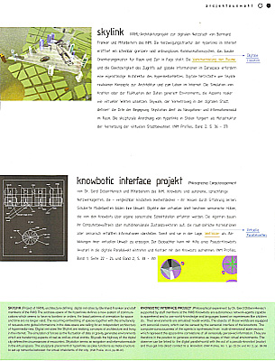 PDF Seite 8 Broschüre 1995 - 1998 INM-Institut für Neue Medien